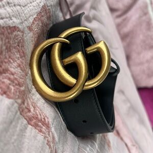 Gucci Marmont Leather Belt